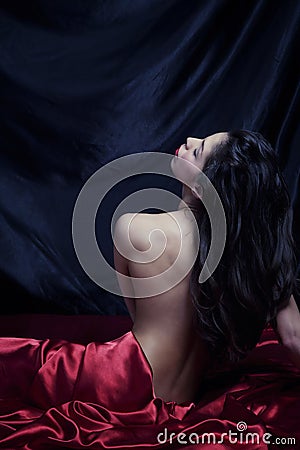 Sensuous woman Stock Photo