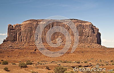 Sentinel Mesa Stock Photo