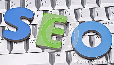 SEO Concept Image Stock Photo