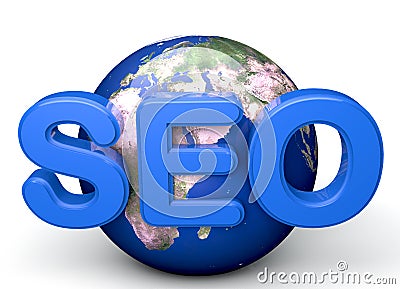 SEO Cartoon Illustration