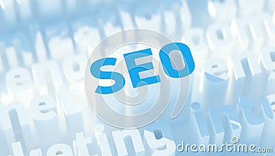 SEO keywords Stock Photo