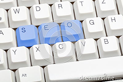 SEO - search engine optimization concept Stock Photo