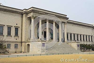 Seokjojeon hall or National Museum Of Modern And Contemporary Art is a western style building in Deoksugung Palace Editorial Stock Photo