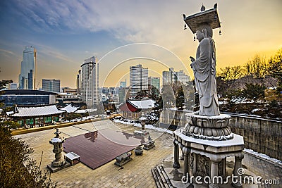 Seoul South Korea Stock Photo