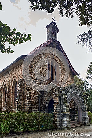 Church of Saint Johan , Nainital , Uttaranchal Uttarakhand Editorial Stock Photo