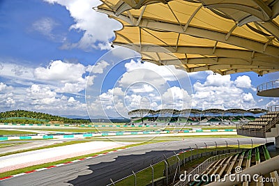 Sepang International Racing Circuit Stock Photo