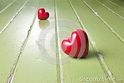 Separation Love Heart Background Relationship Distance Stock Photo