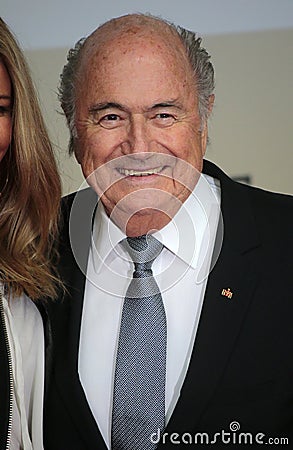 Sepp Blatter Editorial Stock Photo