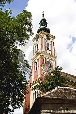 Serbian church in Szentendre Stock Photo
