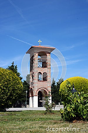 Serbian Orthodox church Hercegovacka Gracanica in Trebinje Stock Photo