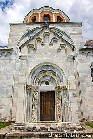 Serbian Orthodox monastery Studenica Stock Photo