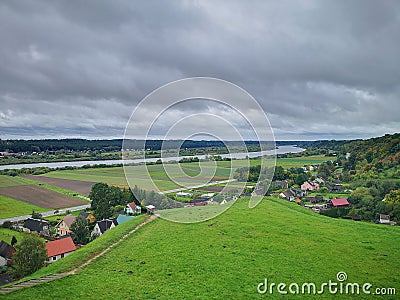 SeredÅ¾ius mound in Lithuania Stock Photo