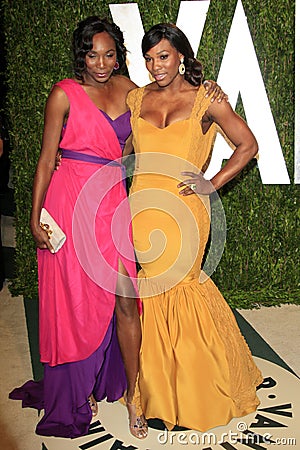 Serena Williams, Venus Williams, Vanity Fair Editorial Stock Photo