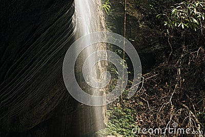 Serenity Falls in Buderim. Stock Photo
