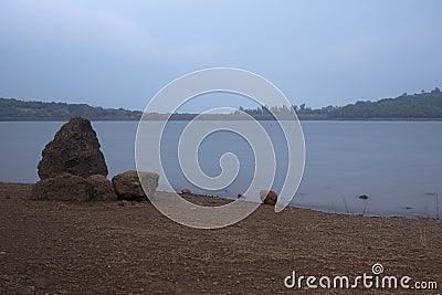 Serenity of lake Stock Photo