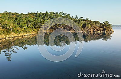 Serenity lake Stock Photo