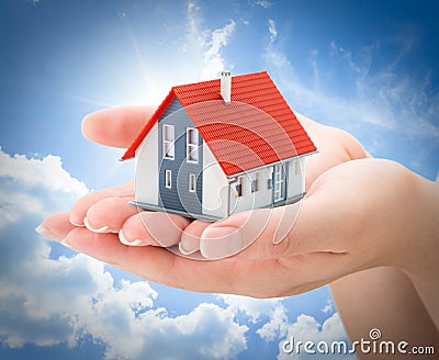 Serenity real estate concept Stock Photo