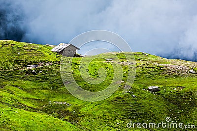 Serenity serene lonely scenery background concept Stock Photo