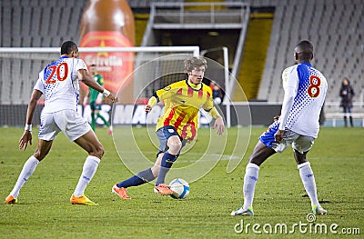 Sergi Roberto of Catalonia National team Editorial Stock Photo