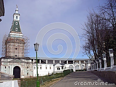 Sergiev Posad. St. Sergius' Trinity monastery Stock Photo