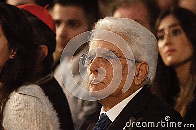 Sergio Mattarella Editorial Stock Photo