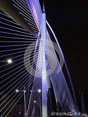 Seri Wawasan Bridge Stock Photo