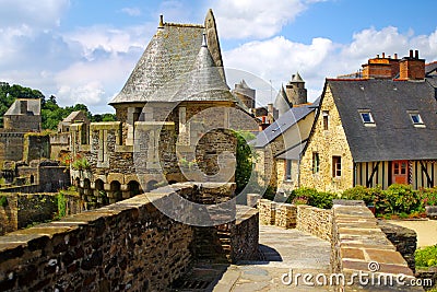 Series of photos with Castles, France Stock Photo