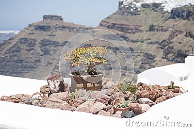 Series of Santorini Greece Stock Photo