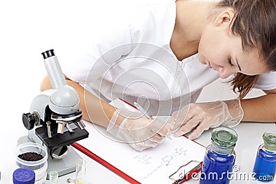 Image result for scientist writing