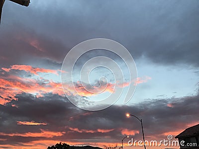 Serous cloud Stock Photo