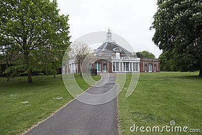 Serpentine gallery in london hyde park Editorial Stock Photo