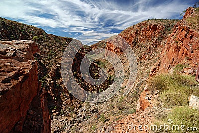 Serpentine Gorge Stock Photo