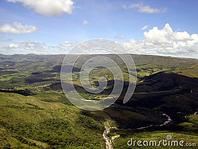 Serra da Canastra park view Stock Photo