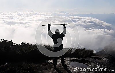 Serra dos OrgÃ£os - Pedra do Sino Editorial Stock Photo