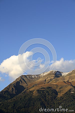 Serva mountain in Belluno Stock Photo