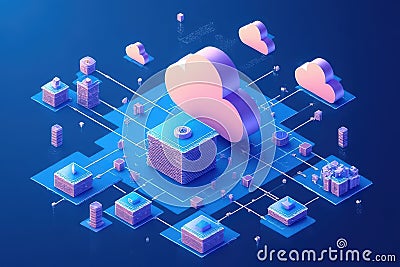 Serverless Backend Framework Demonstration Stock Photo
