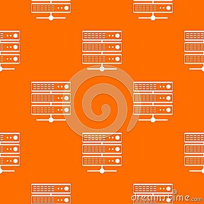 Servers pattern seamless Vector Illustration