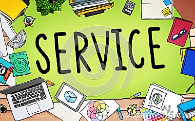 Service Support Satisfaction Consumerism Concept Stock Photo