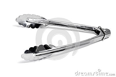 Serving tongs Stock Photo