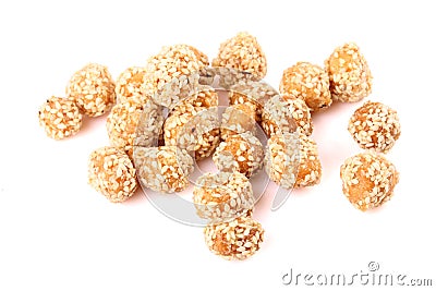 Sesame balls Stock Photo