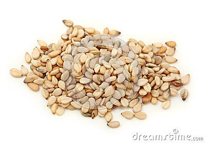 Sesame seeds Stock Photo