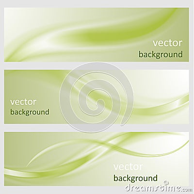 Set abstract vector background Vector Illustration