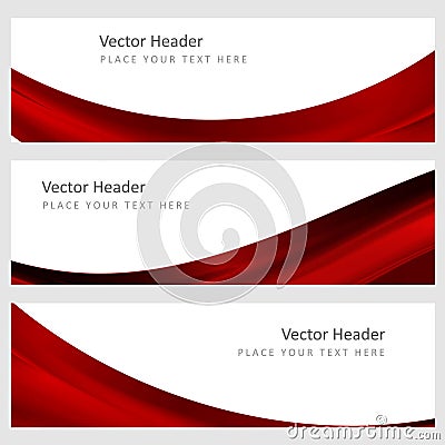 Set abstract vector background Vector Illustration