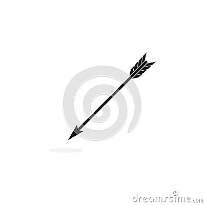 Set of Arrow archery icon vector illustration Logo Template Vector Illustration