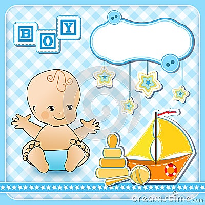 Set baby design elements. Vector Illustration