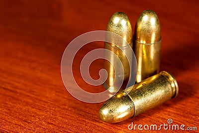 Set of bullets Stock Photo