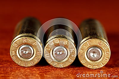 Set of bullets Stock Photo