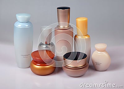 Skin care and beauty products Stock Photo