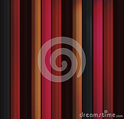 Set of colored pencils. modern background for the template in the style of realism. horizontal lines, 3d strips. school subjects, Vector Illustration