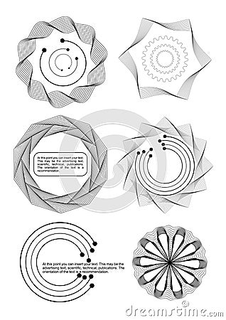 Set of Design Element Vector Illustration